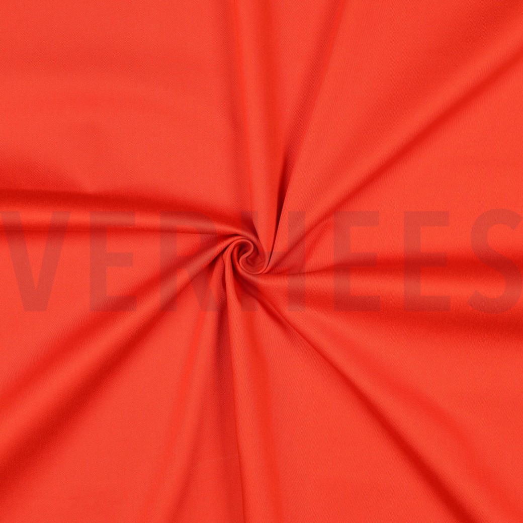 COTTON SATIN SPANDEX DARK ORANGE #3