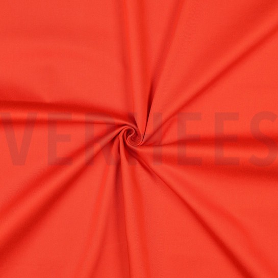 COTTON SATIN STRETCH DARK ORANGE #7