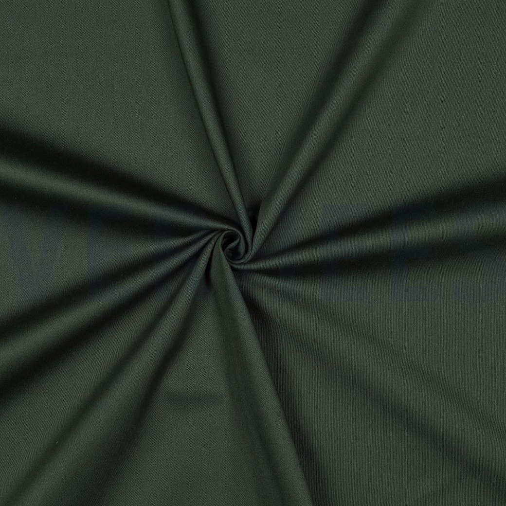 COTTON SATIN SPANDEX DARK GREEN #3