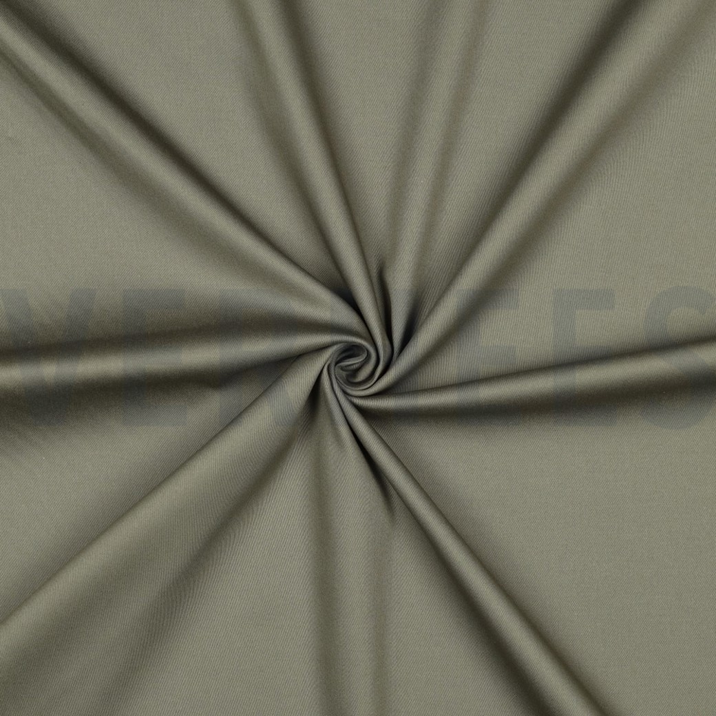 COTTON SATIN SPANDEX ARMY GREEN #3
