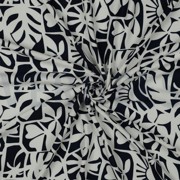 LENZING™ ECOVERO™ GEOMETRIC NAVY (thumbnail) #3
