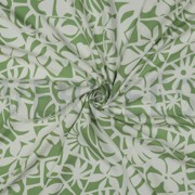LENZING™ ECOVERO™ GEOMETRIC GREEN (thumbnail) #3