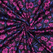 COTTON SATIN DIGITAL FLOWERS FUCHSIA (thumbnail) #3