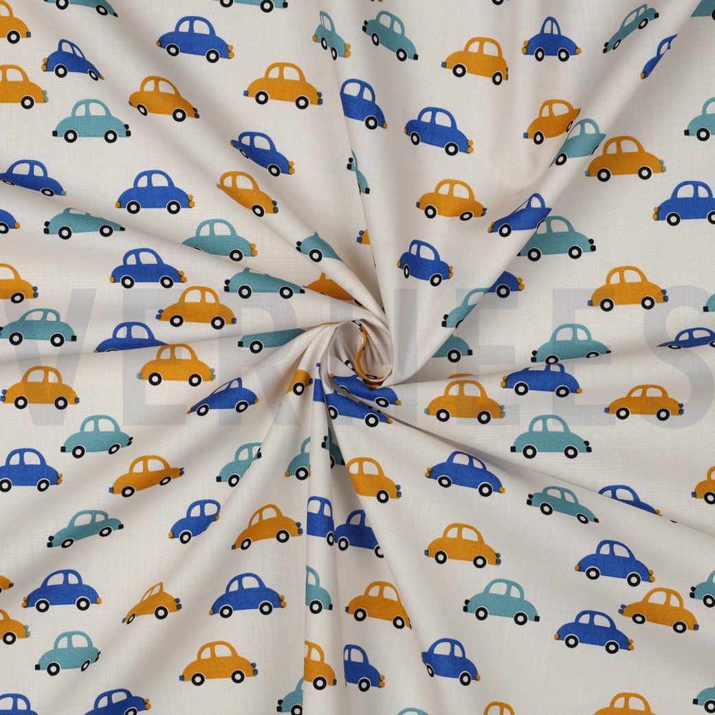 FINE POPLIN CARS OFF-WHITE #3