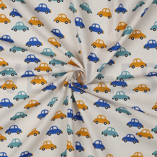 FINE POPLIN CARS OFFWHITE #7