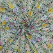 COTTON VOILE DIGITAL FLOWERS MULTICOLOUR (thumbnail) #3