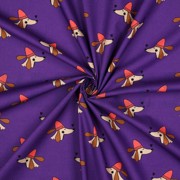 FINE POPLIN DOGS PURPLE (thumbnail) #3