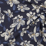 FRENCH TERRY FLOWERS NAVY (thumbnail) #3