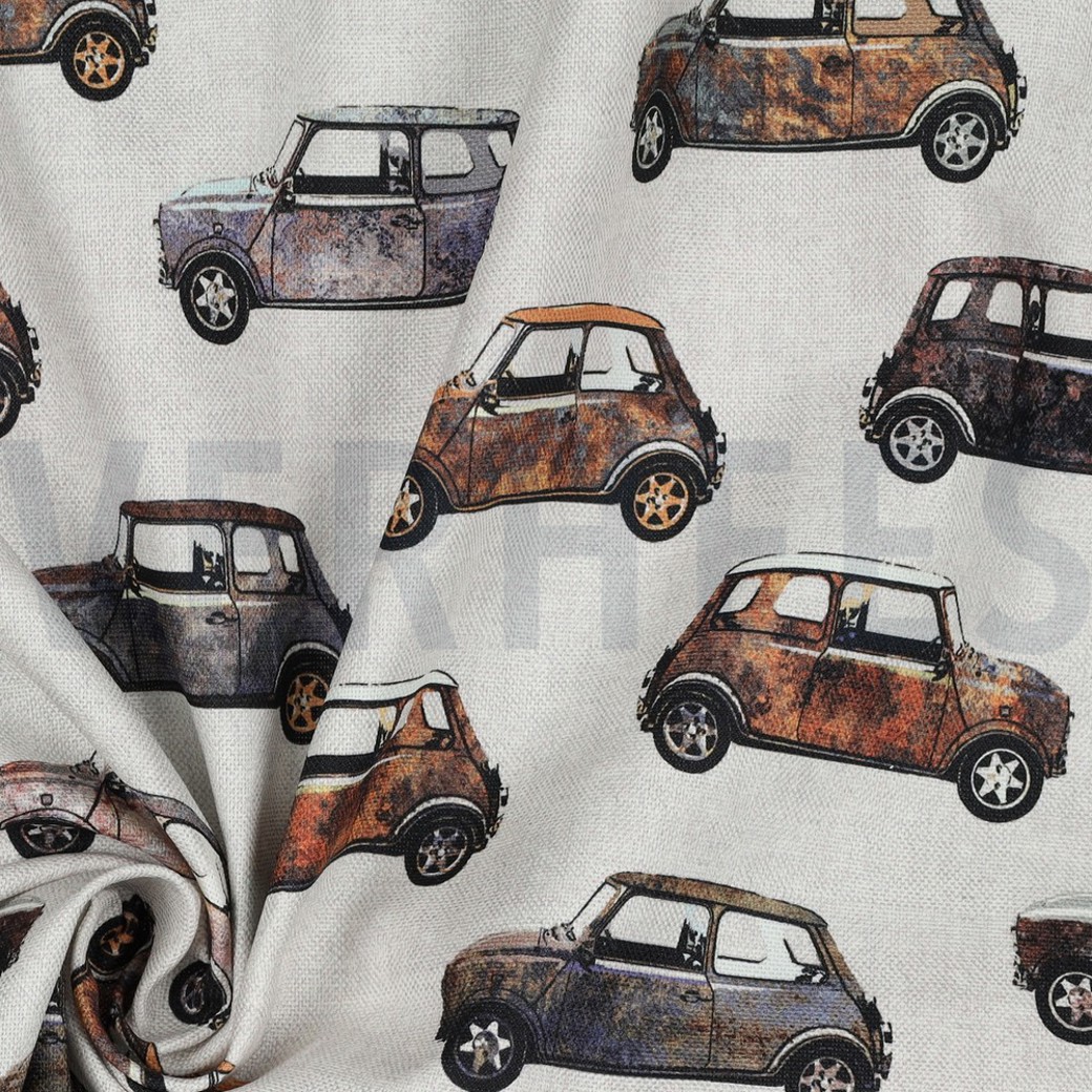 CANVAS DIGITAL CARS LINEN #3