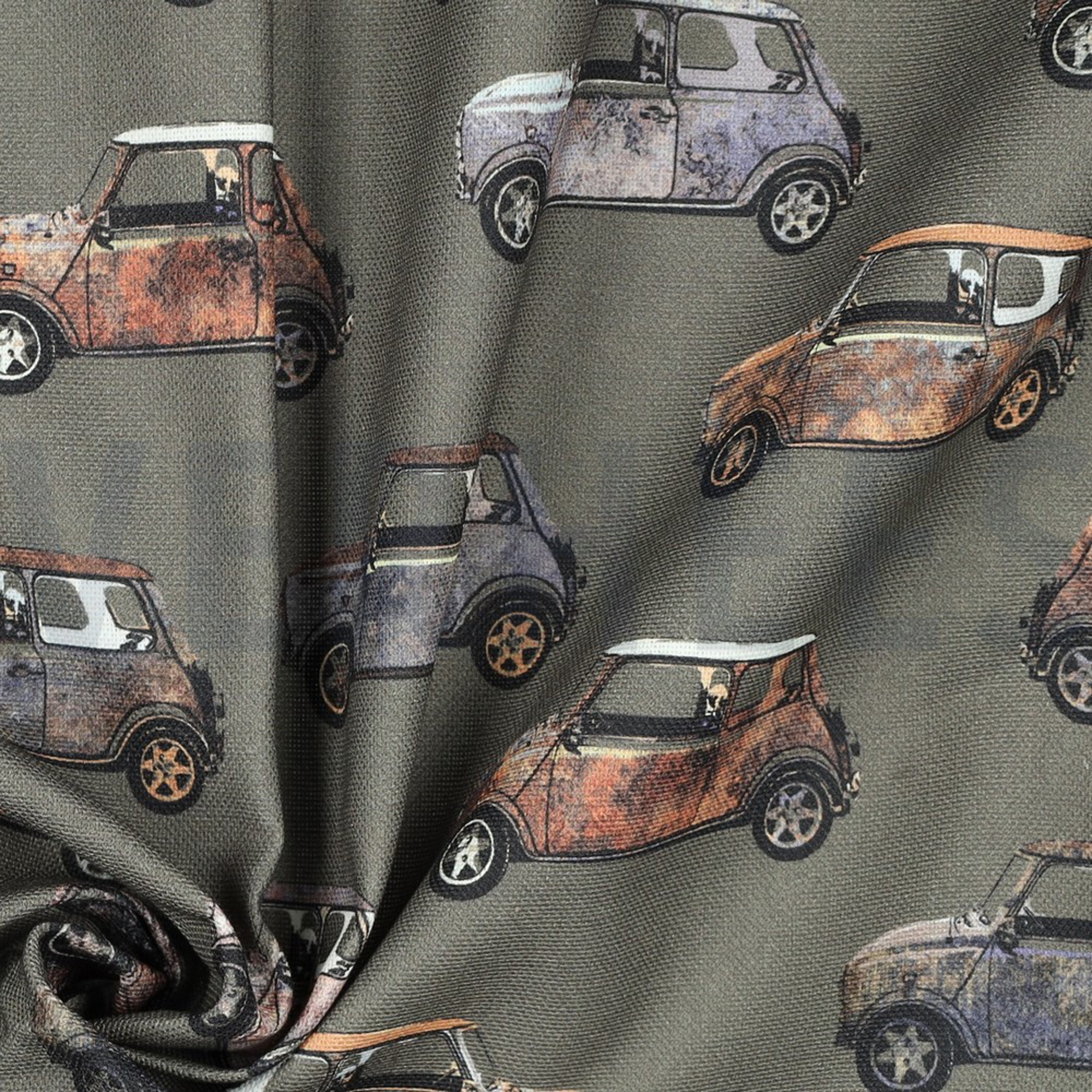CANVAS DIGITAL CARS ARMY GREEN (high resolution) #3