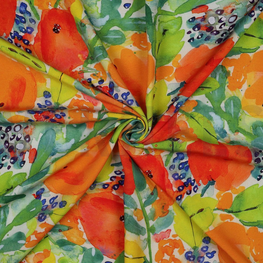 RADIANCE DIGITAL FLOWERS ORANGE #3