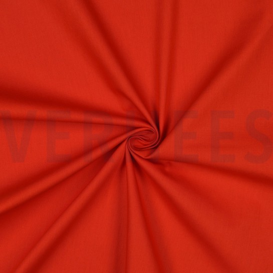 BAUMWOLLE POPELINE FLAMMENORANGE #7