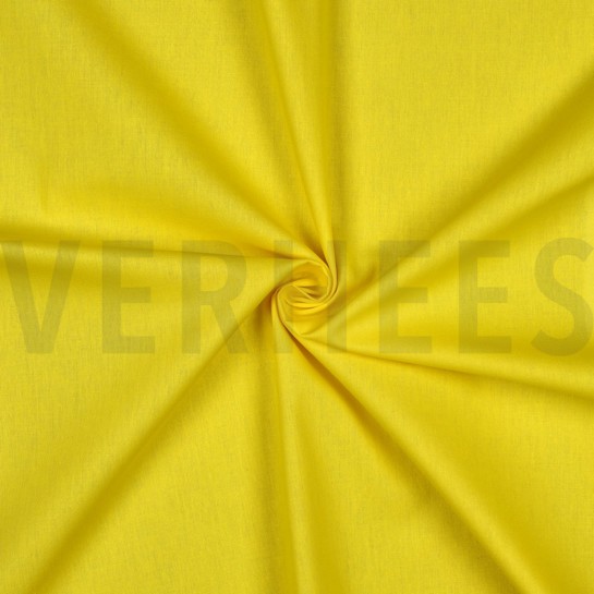 BAUMWOLLE POPELINE ZITRONEGELB #7
