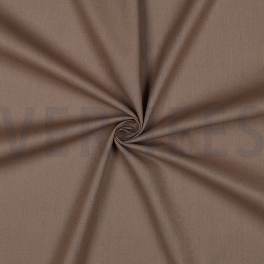 BAUMWOLLE POPELINE TAUPE #7