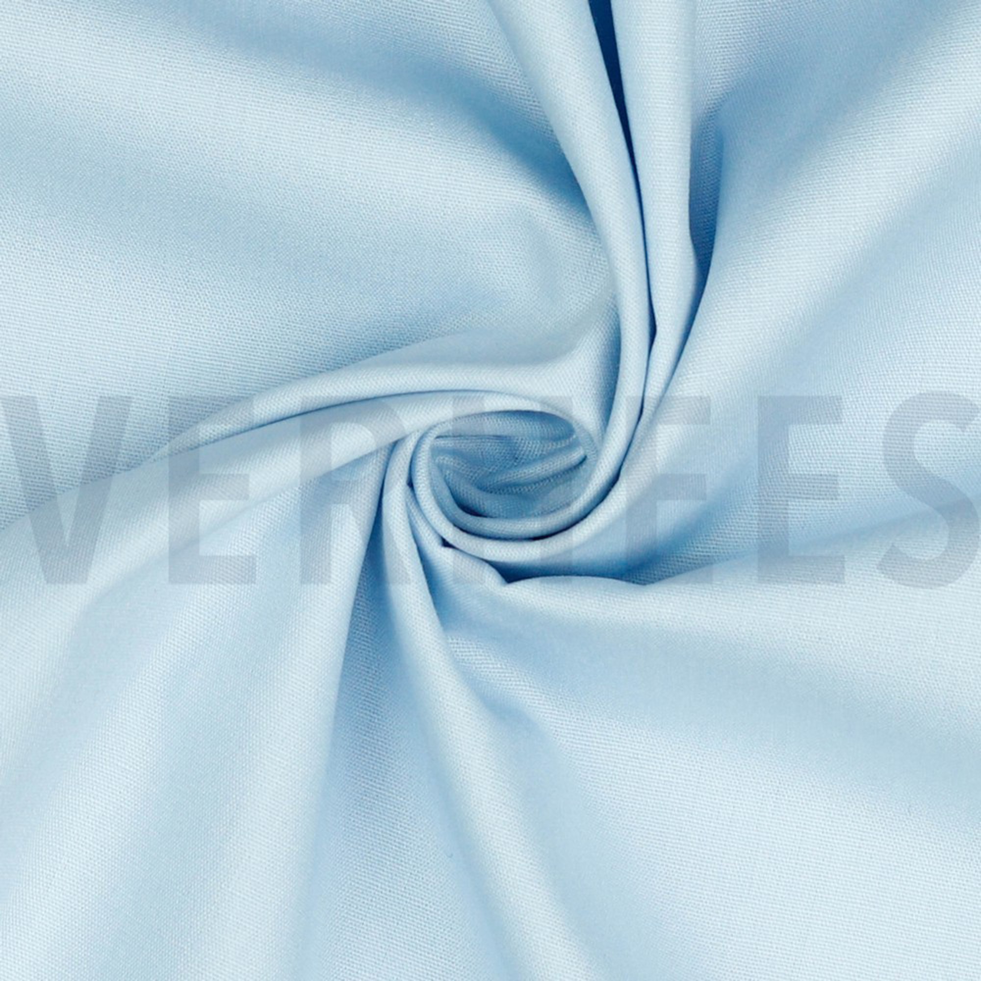 COTTON POPLIN LIGHT BLUE (high resolution) #3