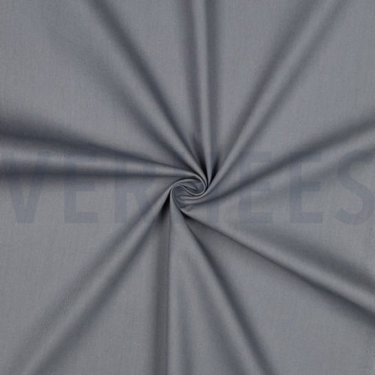 KATOEN POPLIN STEENGRIJS #7