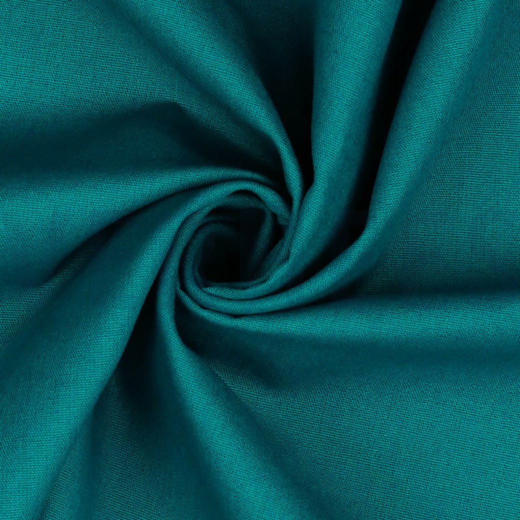 COTTON POPLIN PETROL #3