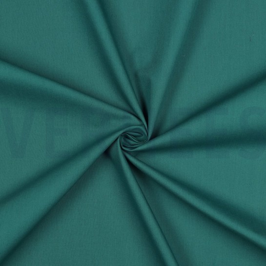 BAUMWOLLE POPELINE PETROL #7