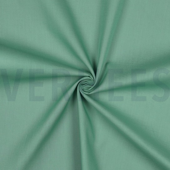 BAUMWOLLE POPELINE ALTGRÜN #7