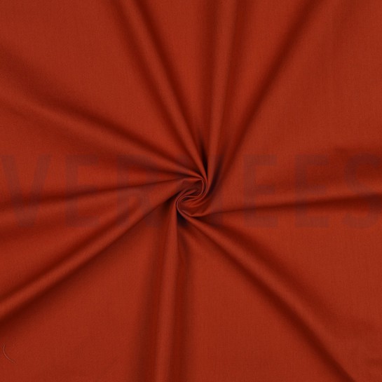 BAUMWOLLE POPELINE TERRACOTTA #7