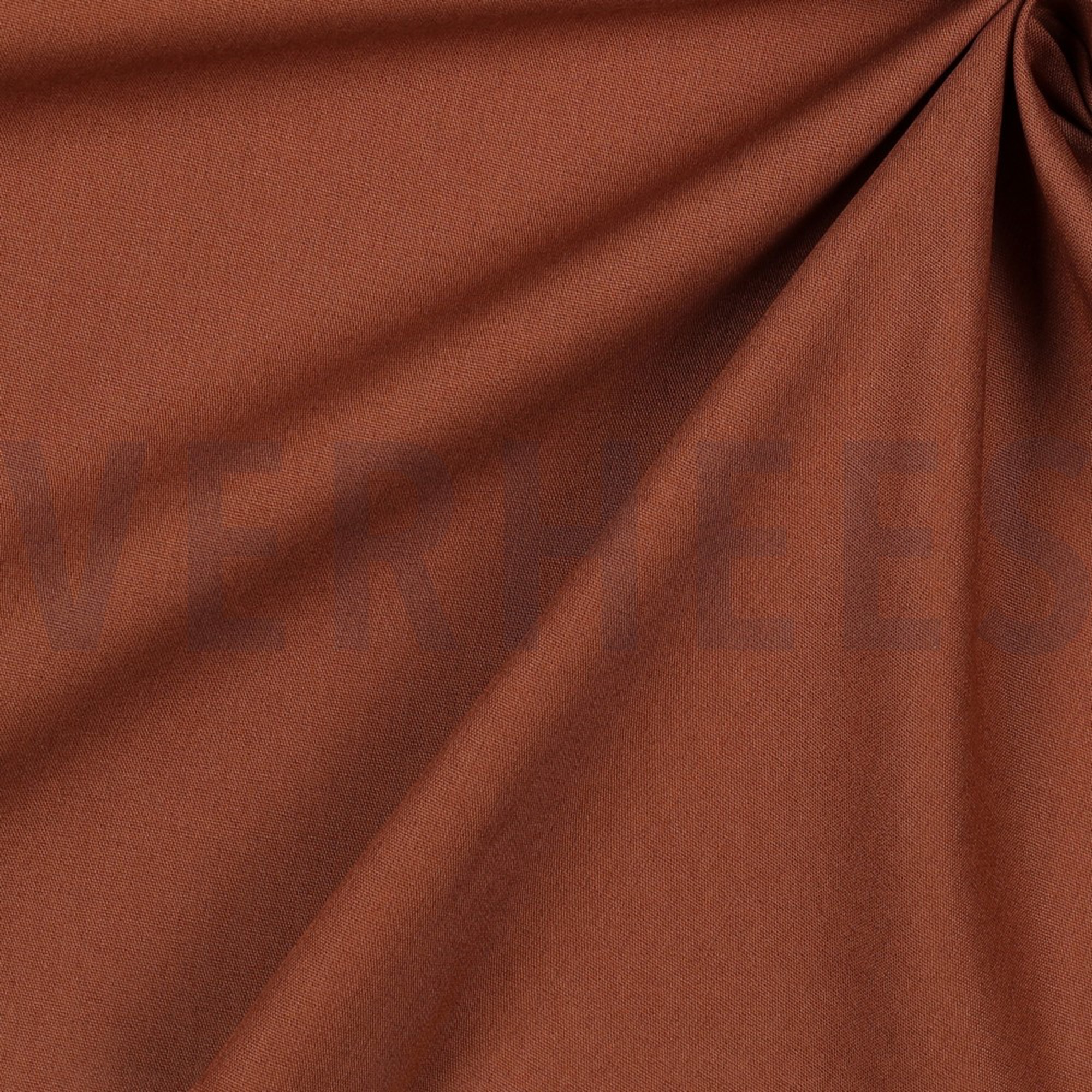 COTTON POPLIN DARK COGNAC (high resolution) #3