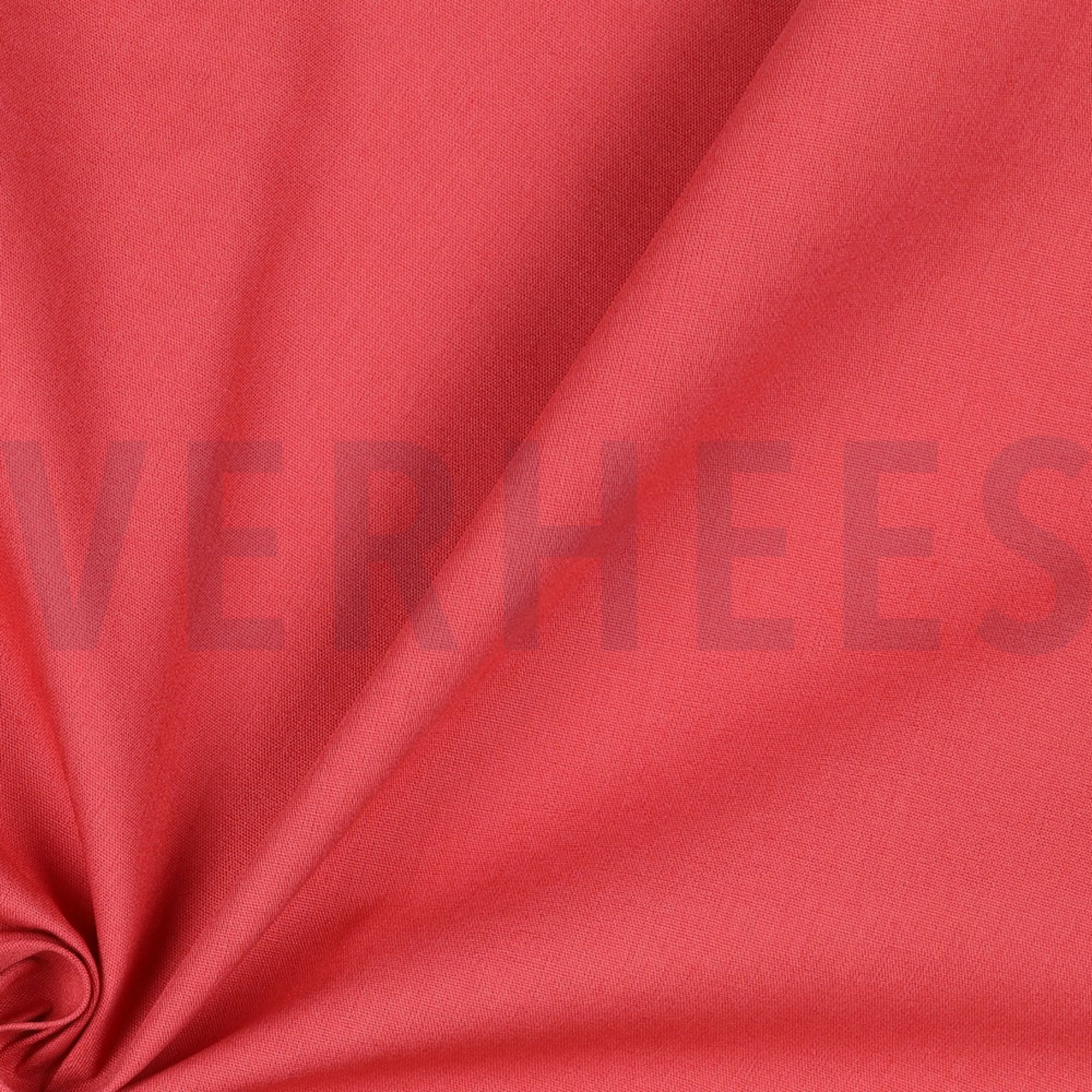 COTTON POPLIN DARK CORAL (high resolution) #3