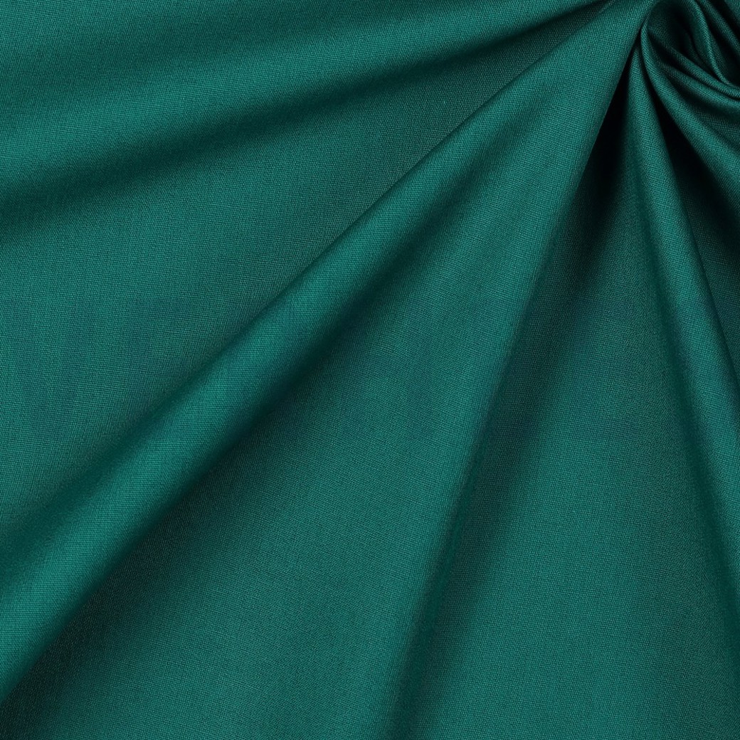 COTTON POPLIN DARK EMERALD #3