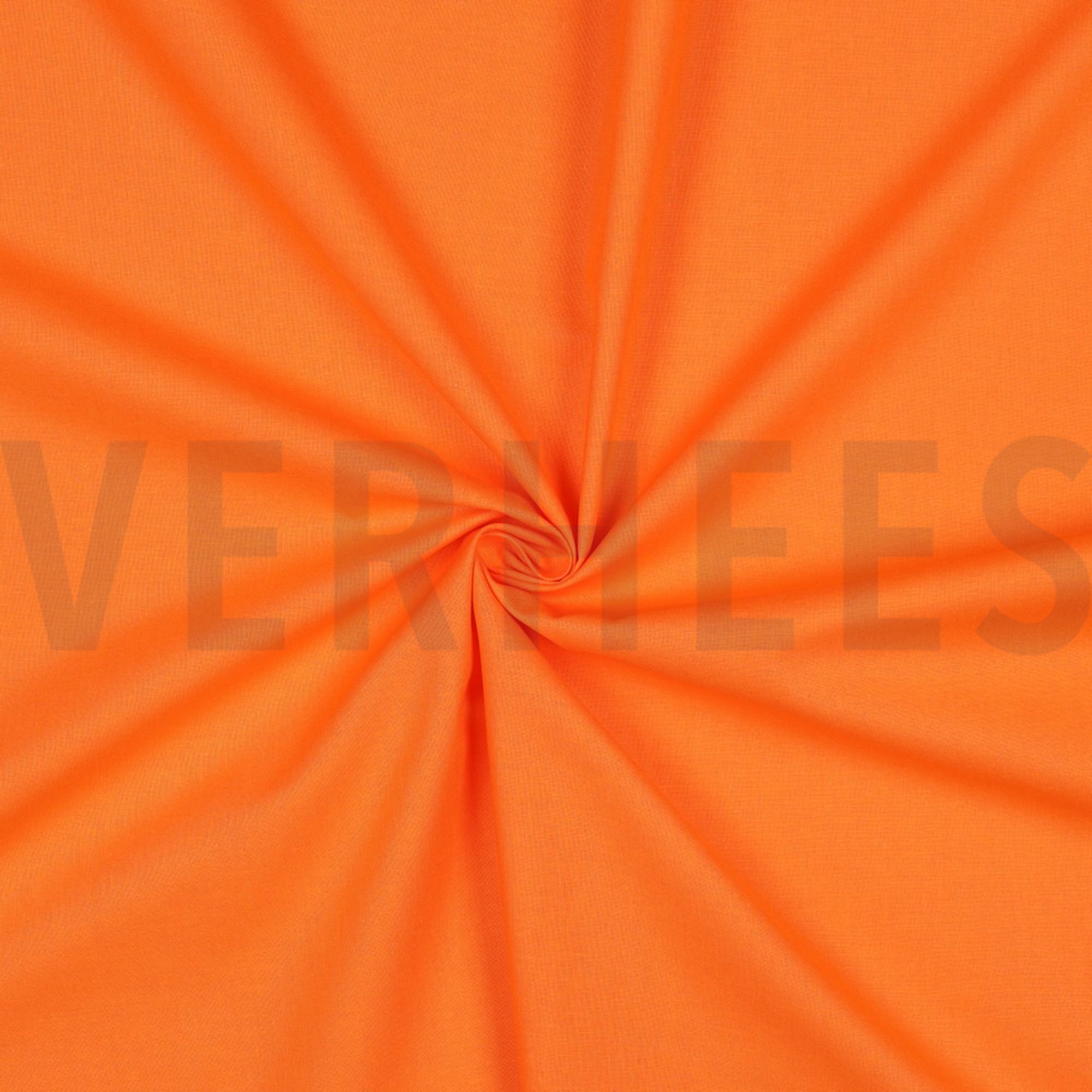 COTTON POPLIN TANGERINE (high resolution) #3