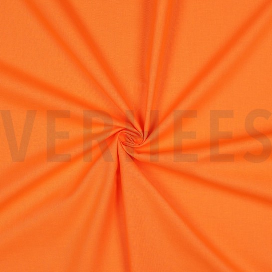 BAUMWOLLE POPELINE MANDARINENORANGE #7