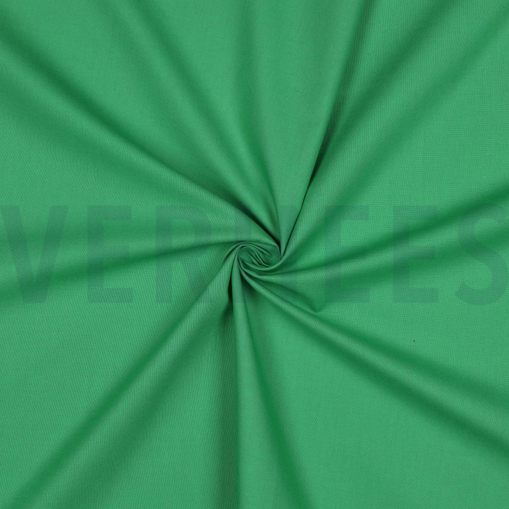 COTTON POPLIN KELLY GREEN #3