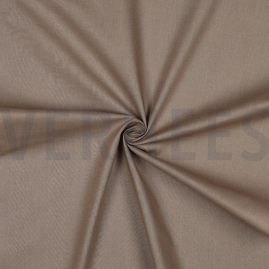 COTTON POPLIN LIGHT BROWN #7