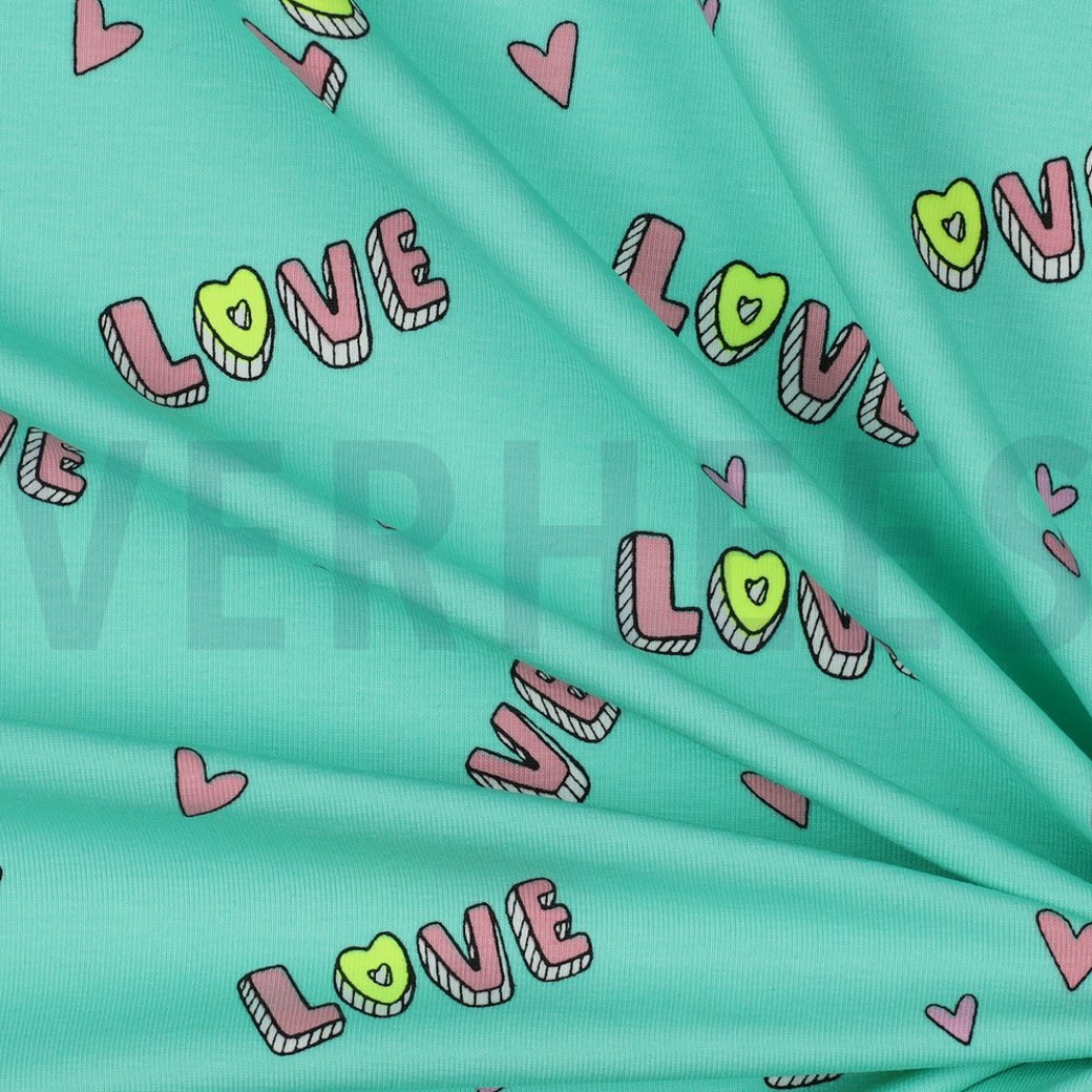 JERSEY NEON LOVE MINT #3