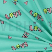 JERSEY NEON LOVE MINT (thumbnail) #3