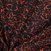 POPLIN WILD FLOWERS BLACK (thumbnail) #3