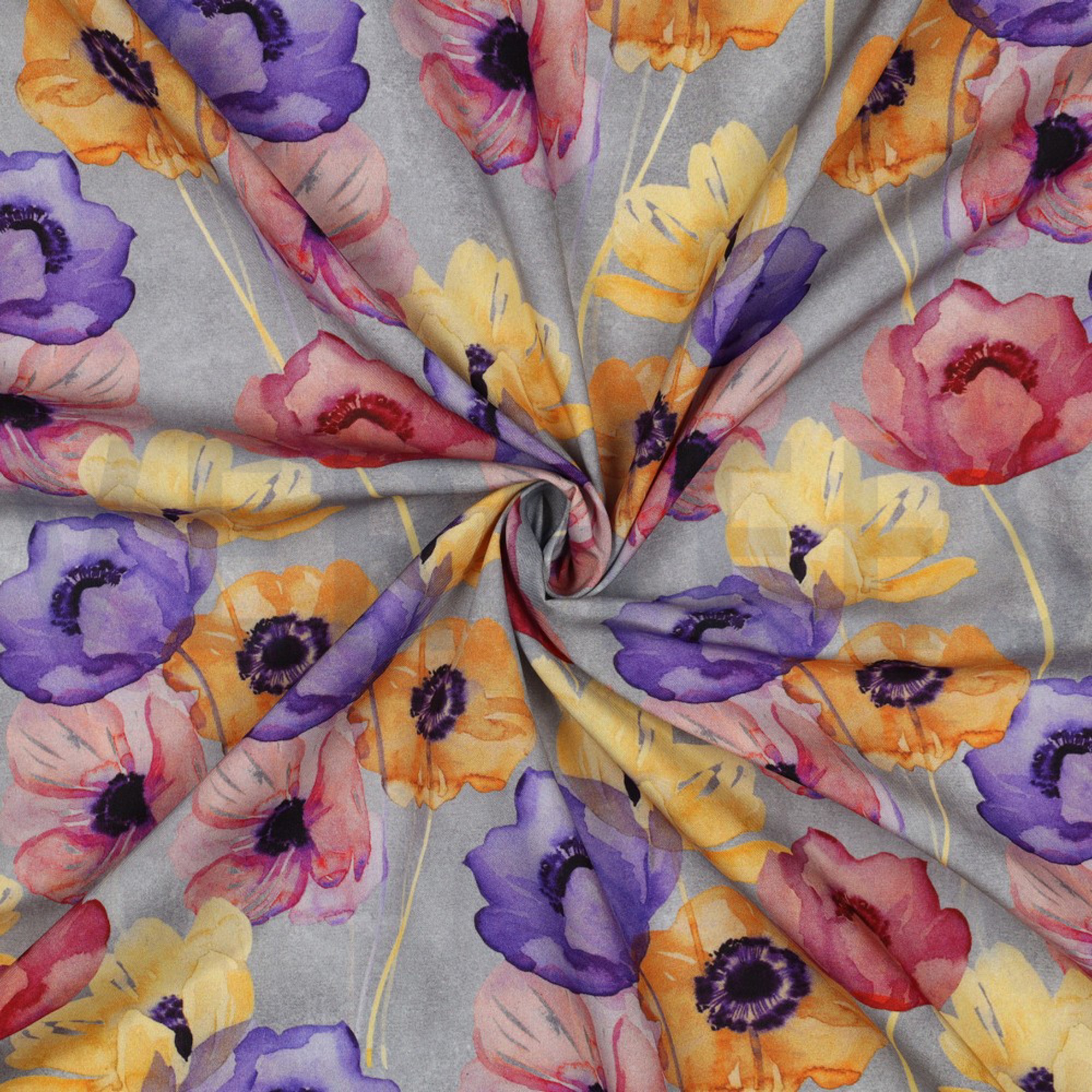 RADIANCE DIGITAL FLOWERS GREY (high resolution) #3