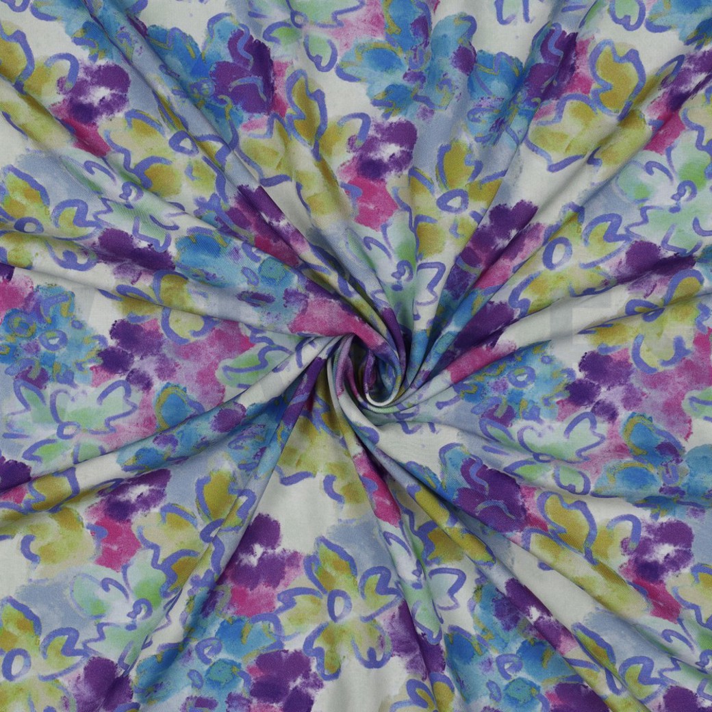 RADIANCE DIGITAL FLOWERS BLUE #3