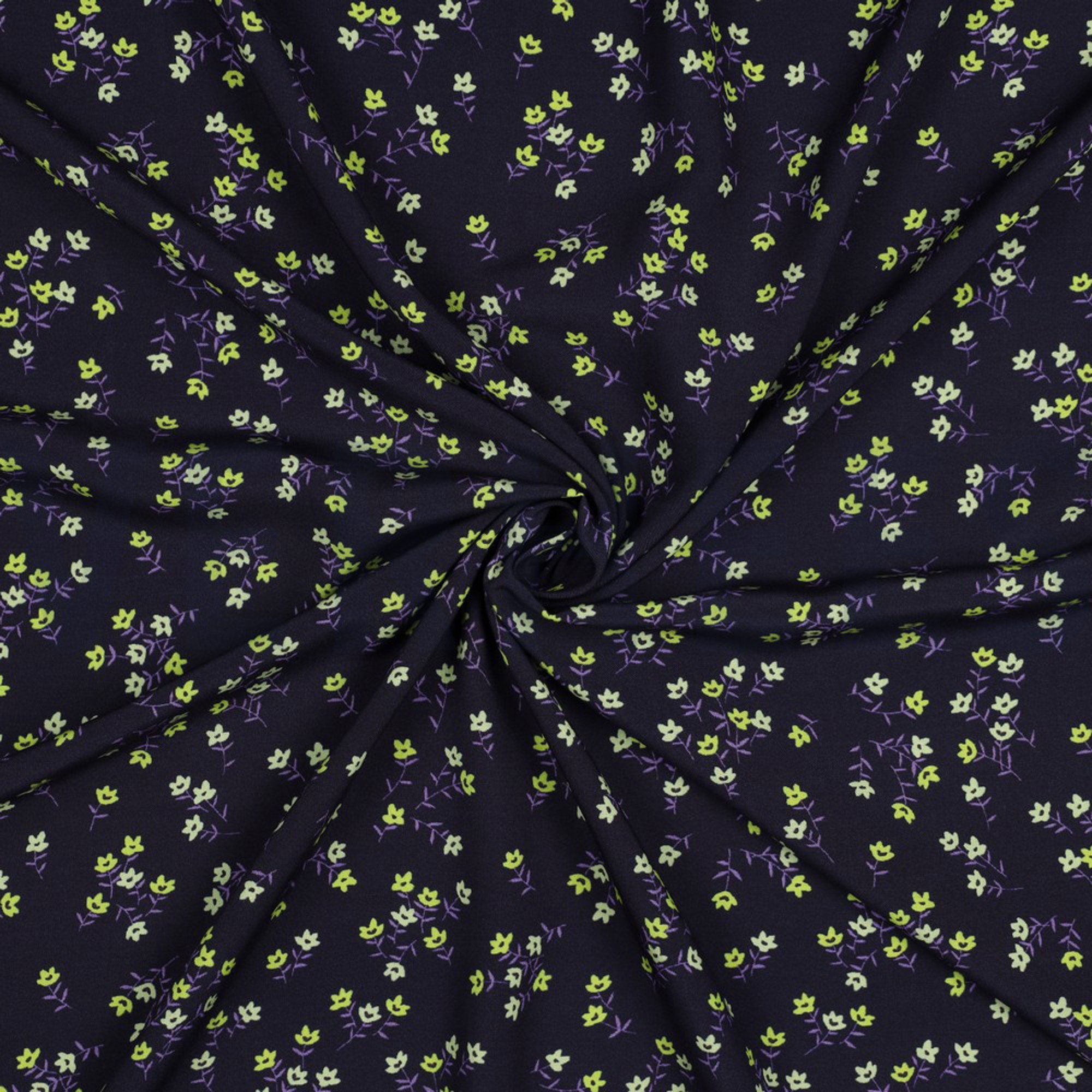 RADIANCE DIGITAL FLOWERS NAVY (high resolution) #3