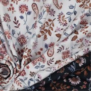 JERSEY DIGITAL PAISLEY FLOWERS WHITE LILAC (thumbnail) #3