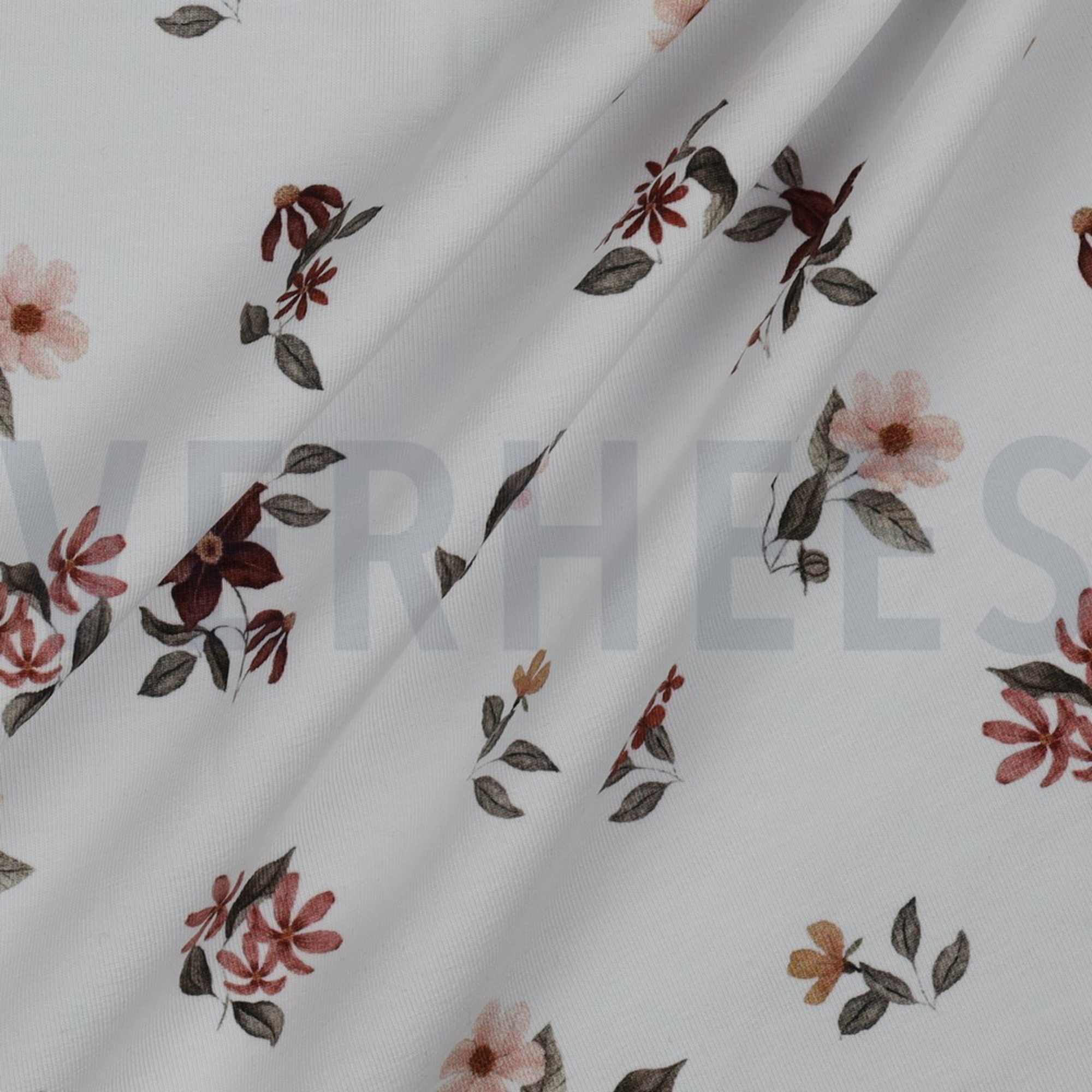 JERSEY DIGITAL GOTS FLOWERS WHITE (high resolution) #3