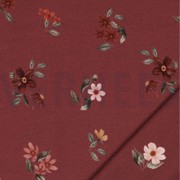 JERSEY DIGITAL GOTS FLOWERS ROUGE (thumbnail) #3