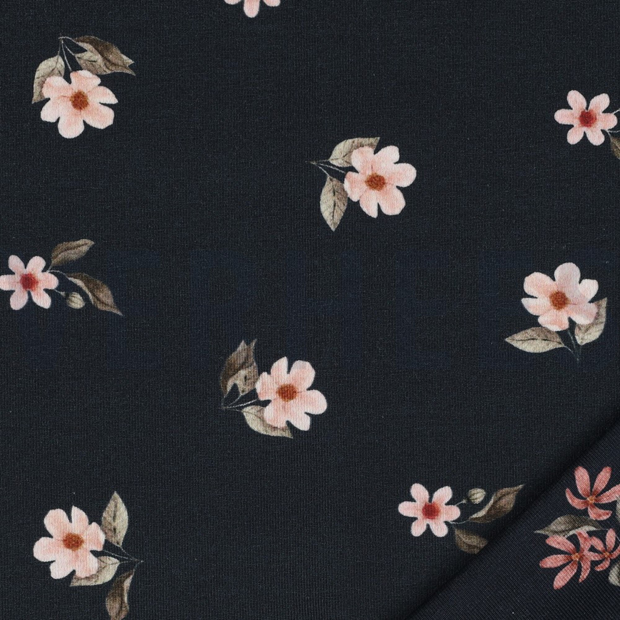 JERSEY DIGITAL GOTS FLOWERS NAVY (high resolution) #3