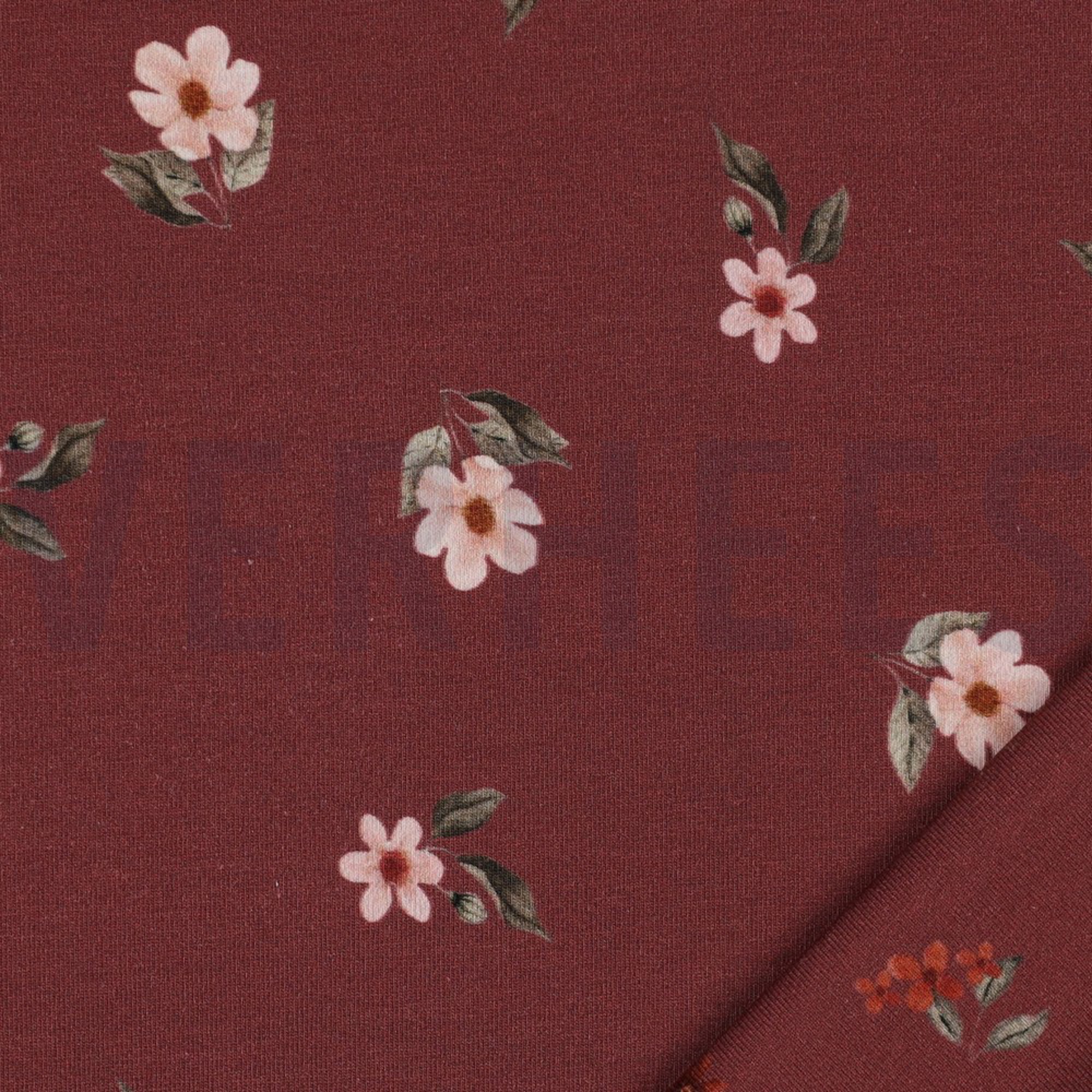 JERSEY DIGITAL GOTS FLOWERS ROUGE (high resolution) #3