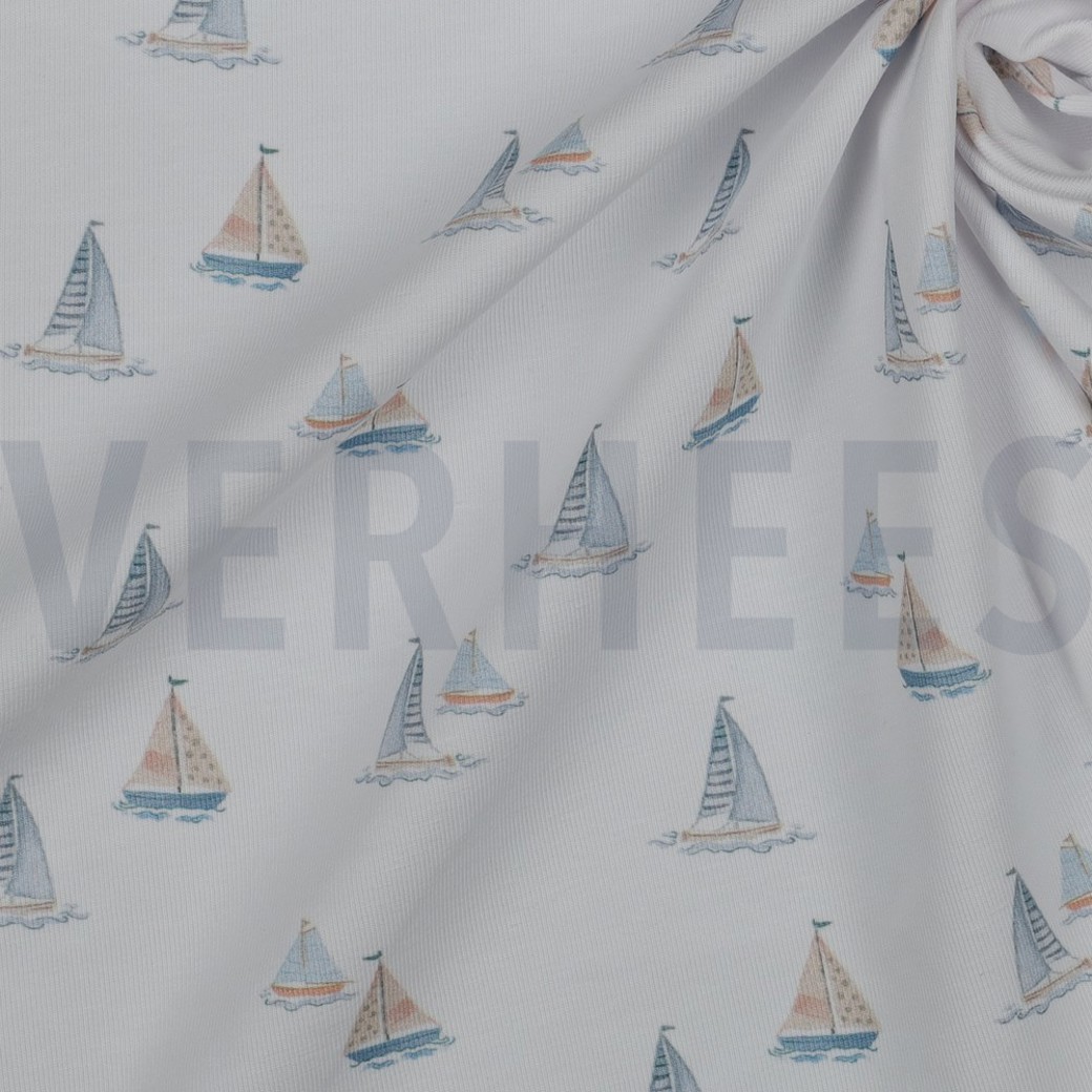 JERSEY DIGITAL GOTS BOAT WHITE #3