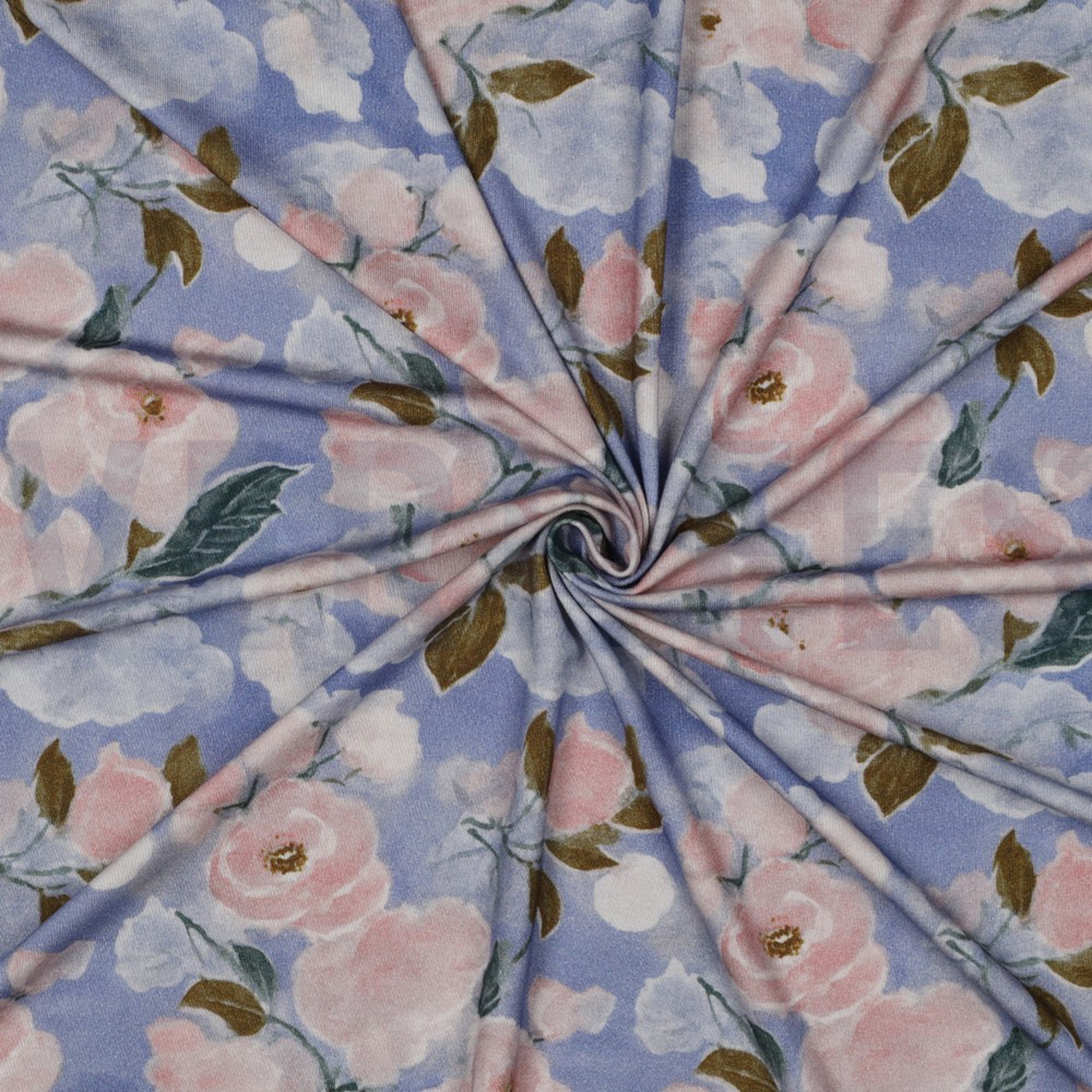 VISCOSE JERSEY DIGITAL FLOWERS LIGHT BLUE (high resolution) #3