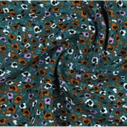 SOFT SWEAT SMALL FLOWERS PETROL (thumbnail) #3