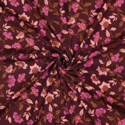 ROSELLA STRETCH FLOWERS BORDEAUX (thumbnail) #3