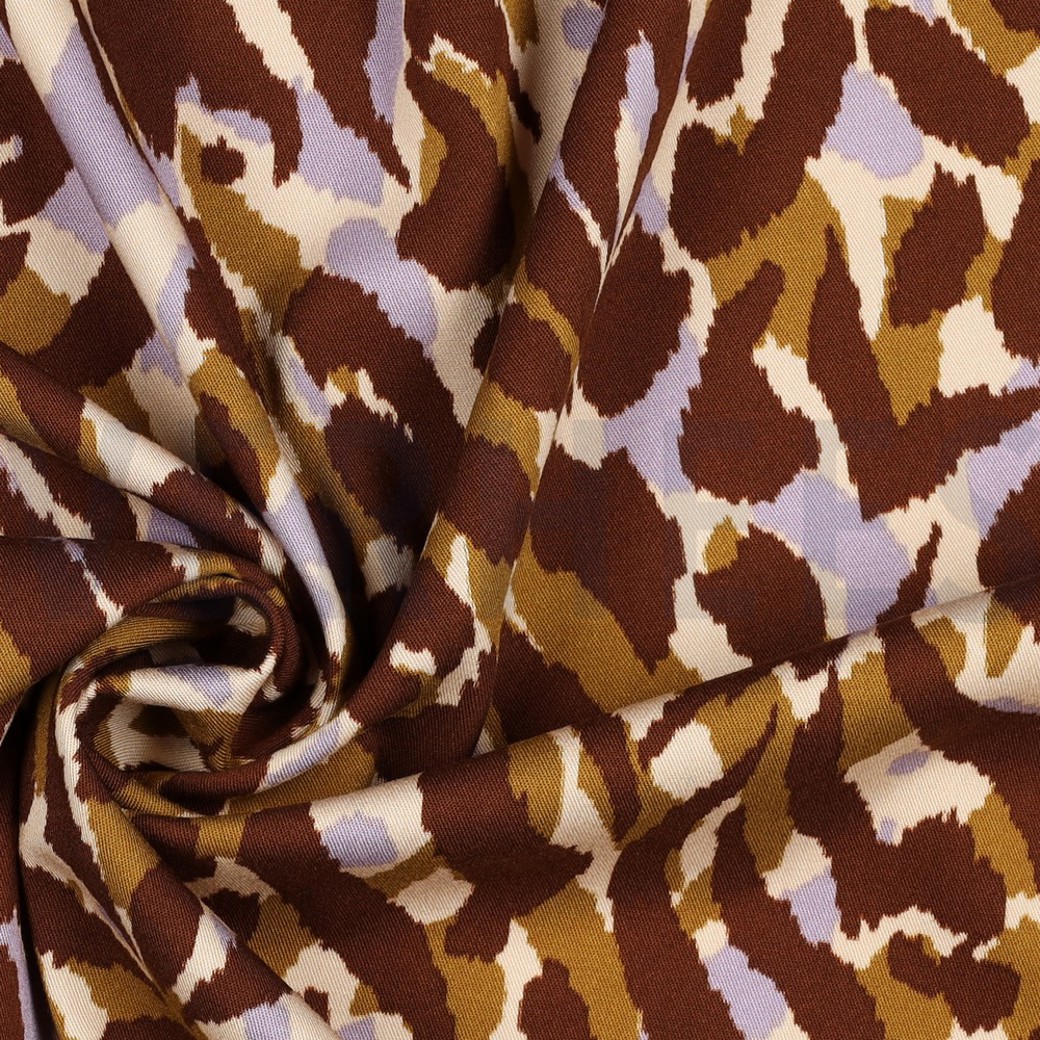 ROSELLA STRETCH ANIMAL SKIN LIGHT SALMON #3