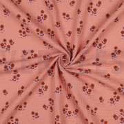 DOUBLE GAUZE FLOWERS PEACH (thumbnail) #3