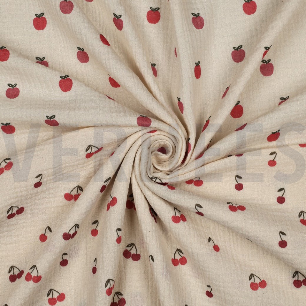 DOUBLE GAUZE FRUITS NATURAL #3