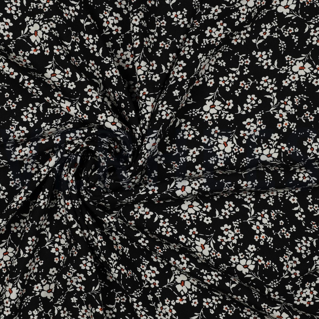 RADIANCE SMALL FLOWERS BLACK #3